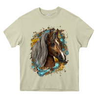 Mossy western tennessee horse Heavy Core Tee - LillyAllenDesigns