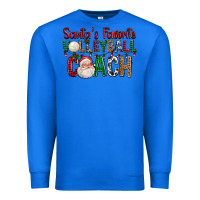True Royal Santa's Favorite Volleyball Coach For Christmas Premium Sweatshirt - FaDigitalArtStudio