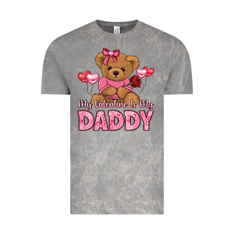 My Valentine Is My Daddy Vintage Tee by LillyAllenDesigns | Teevron