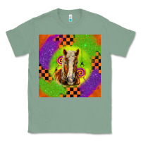 Sage Halloween Belgian Horse Classic Tee - LillyAllenDesigns
