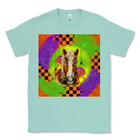 Seafoam Halloween Belgian Horse Classic Tee - LillyAllenDesigns