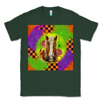 Sports Green Halloween Belgian Horse Classic Tee - LillyAllenDesigns