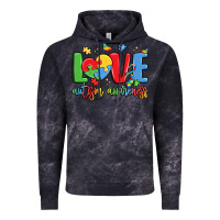 Cloud Black love autism awareness Vintage Hoodie - LillyAllenDesigns