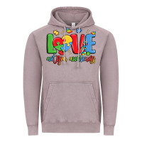 Vintage Zinc love autism awareness Vintage Hoodie - LillyAllenDesigns