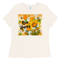 Bone bee happy Ladies Tee - MaliasSmallBusiness