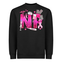 Black breast cancer np nurse practitioner Heavyweight Sweatshirt - texasbilliewilder