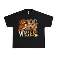 Black 100 days wiser Urban Heavy Tee - RacoonDesign