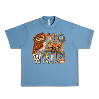 Pebble Blue 100 days wiser Urban Heavy Tee - RacoonDesign