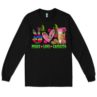 Black But first cafecito y chismecito Long Sleeve Tee - RanaPortraitStore
