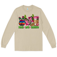 Mushroom But first cafecito y chismecito Long Sleeve Tee - RanaPortraitStore