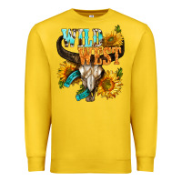 Lemon Western Wild West Rodeo Premium Sweatshirt - BundleAndBundleShop