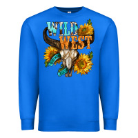 True Royal Western Wild West Rodeo Premium Sweatshirt - BundleAndBundleShop