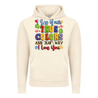 Vintage Artic colorful love message Vintage Hoodie - LillyAllenDesigns