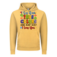 Vintage Mustard colorful love message Vintage Hoodie - LillyAllenDesigns