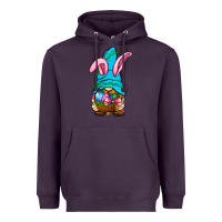 Plum Easter Wicker Basket Gnome Heavyweight Hoodie - BundleAndBundleShop