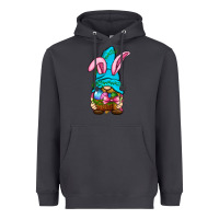 Smoke Easter Wicker Basket Gnome Heavyweight Hoodie - BundleAndBundleShop