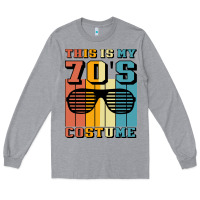 Heather Grey This İs My 70'S Costume Long Sleeve Tee - Bettercallsaul