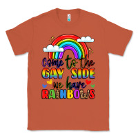 Copper come to the gay side we have rainbows Classic Tee - LillyAllenDesigns