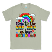 Matcha come to the gay side we have rainbows Classic Tee - LillyAllenDesigns