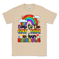 Mushroom come to the gay side we have rainbows Classic Tee - LillyAllenDesigns