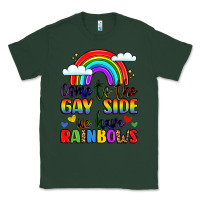 Sports Green come to the gay side we have rainbows Classic Tee - LillyAllenDesigns