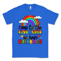 True Royal come to the gay side we have rainbows Classic Tee - LillyAllenDesigns