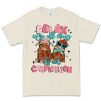Bone relax we're all crazy it's not competition Premium Tee - MaliasSmallBusiness