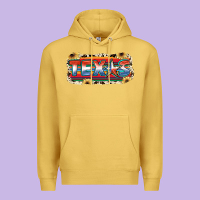 Texas Premium Hoodie Designed By Jahusdesignshop