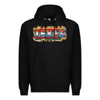 Black Texas Premium Hoodie - JahusDesignShop