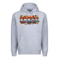 Heather Grey Texas Premium Hoodie - JahusDesignShop