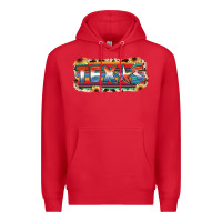 Red Texas Premium Hoodie - JahusDesignShop