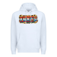 White Texas Premium Hoodie - JahusDesignShop