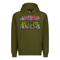 Army Green Allergic to pendejas mexico Premium Hoodie - FaDigitalArtStudio