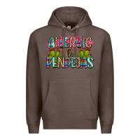 Coffee Allergic to pendejas mexico Premium Hoodie - FaDigitalArtStudio