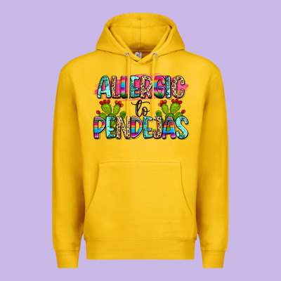 Allergic To Pendejas Mexico Premium Hoodie Designed By Fadigitalartstudio