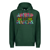 Sports Green Allergic to pendejas mexico Premium Hoodie - FaDigitalArtStudio
