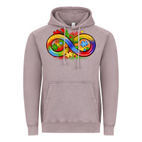 Vintage Zinc infinity symbol autism Vintage Hoodie - LillyAllenDesigns