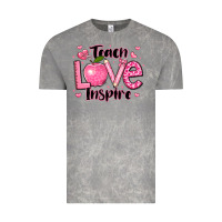 Cloud Rock teach love inspire teacher valentines day Vintage Tee - LillyAllenDesigns