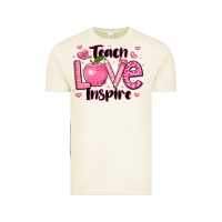 Vintage Arctic teach love inspire teacher valentines day Vintage Tee - LillyAllenDesigns