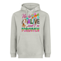 Moon Dust He Is Alive And I'm Forgiven Heavyweight Hoodie - BundleAndBundleShop