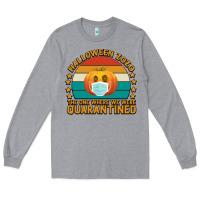 Heather Grey Halloween Zozo The One Where We Were Quarantined Long Sleeve Tee - Bettercallsaul