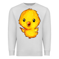 Dove Grey chick Premium Sweatshirt - FaDigitalArtStudio