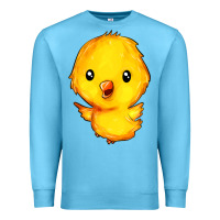 Ocean Blue chick Premium Sweatshirt - FaDigitalArtStudio