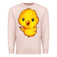 Pale Pink chick Premium Sweatshirt - FaDigitalArtStudio
