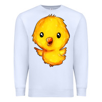 White chick Premium Sweatshirt - FaDigitalArtStudio