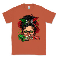 Copper mexicana woman messy bun Classic Tee - LillyAllenDesigns