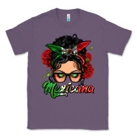 Lavender mexicana woman messy bun Classic Tee - LillyAllenDesigns