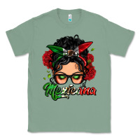 Sage mexicana woman messy bun Classic Tee - LillyAllenDesigns
