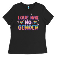 Black love no gender Ladies Tee - MaliasSmallBusiness