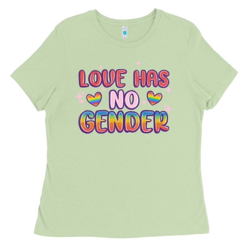 Love No Gender Ladies Tee by MaliasSmallBusiness | Teevron